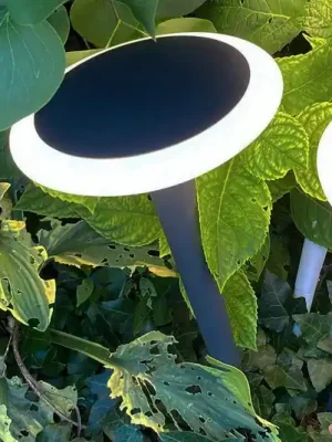 LED soklové světlo Bermuda s hrotem, černošedá Nízká Cena