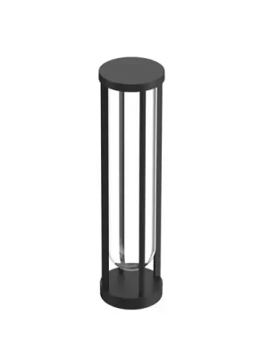 Sezónní Sleva FLOS In Vitro Bollard 2, 2 700 K, 60 cm, černý