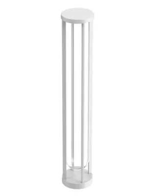 Originální FLOS In Vitro Bollard 3, 2 700 K, 90 cm, bílý