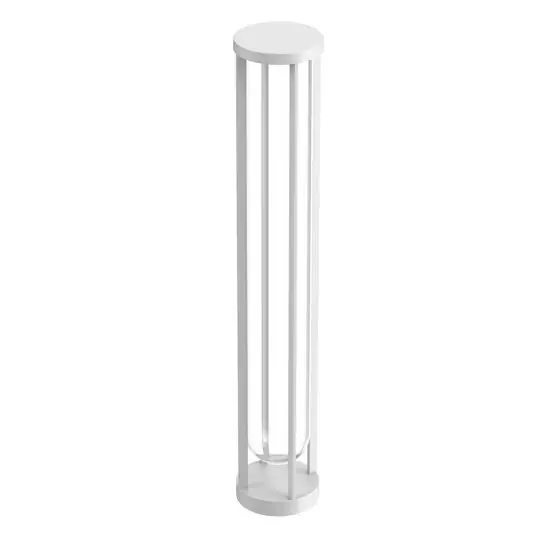 Originální FLOS In Vitro Bollard 3, 2 700 K, 90 cm, bílý