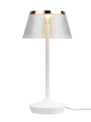 Ověřený Aluminor La Petite Lampe LED stolní lampa, bílá
