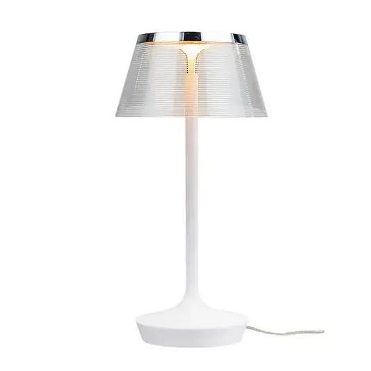 Ověřený Aluminor La Petite Lampe LED stolní lampa, bílá