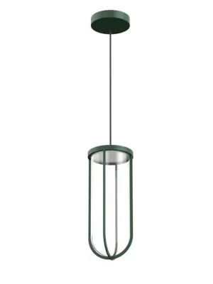 Víkendová Akce FLOS In Vitro Suspension, 2 700 K, tmavě zelená