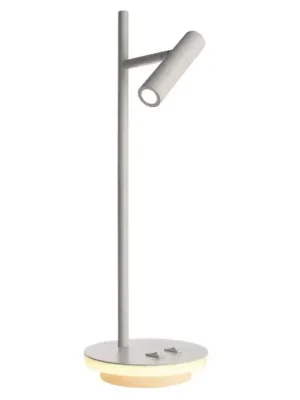 LED stolní lampa Brahe, bílá Oblíbený