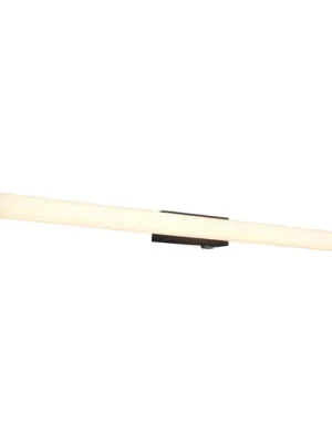 Aktuální Nástěnné svítidlo Mattimo LED, šířka 80 cm, černé, vypínač
