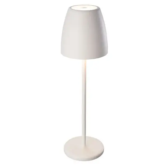Sezónní Sleva Megatron LED stolní lampa na baterie Tavola bílá