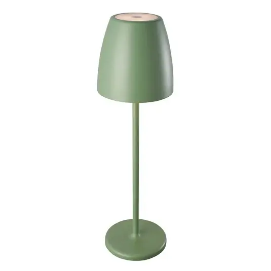 Aktuální Megatron LED stolní lampa na baterie Tavola zelená