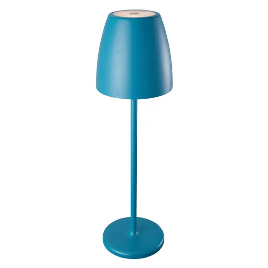 Megatron LED stolní lampa na baterie Tavola petrol Speciální Cena