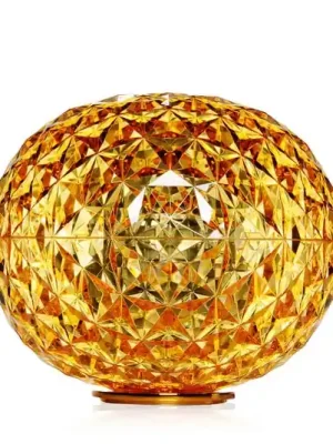 Kartell Planet LED stolní lampa Kugel, žlutá Odeslání Ihned