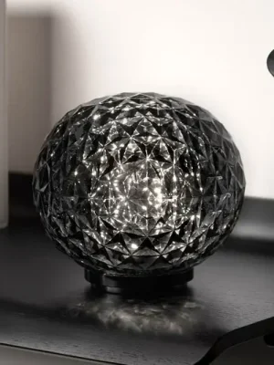 Rychlé Dodání Kartell Mini Planet LED stolní lampa, kouřově šedá