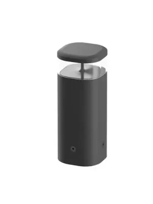 FLOS Pointbreak Bollard 2, 2 700K antracit 30cm Vysoce Kvalitní