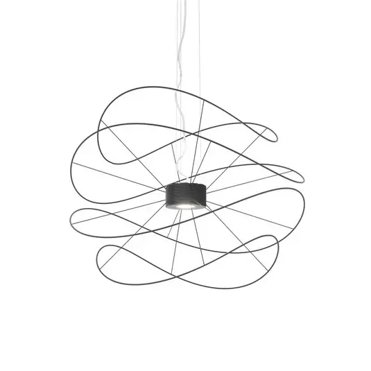 Axolight Hoops 4 LED závěsné světlo, černá Nová Kolekce