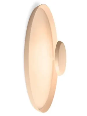 Vibia Top LED nástěnné světlo Ø 40 cm jemně růžové Časově Omezené