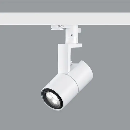 Autentický ERCO Parscan 230V bodové 6W wallwash 940 bílá