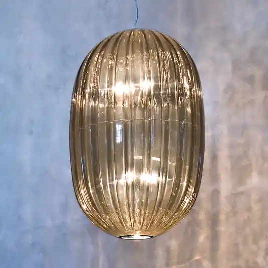 Foscarini Plass media závěsné světlo E27+GU10 šedá Ověřený