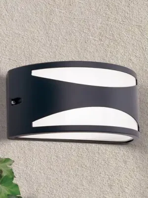 Venkovní nástěnné světlo Shell, antracit Kup Teď