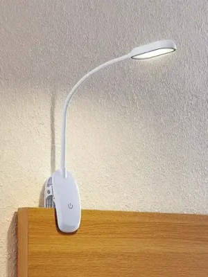 Prios LED svítidlo Najari, výška 51 cm, bílé, dobíjecí baterie, USB Cenová Bomba