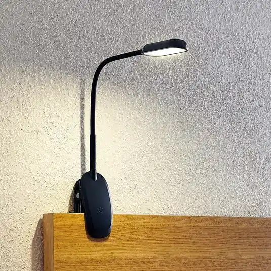 Prios LED svítidlo Najari, černé, dobíjecí baterie, USB, 51 cm Nízká Cena