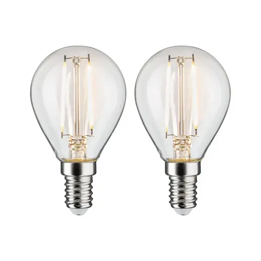 Horká Nabídka Paulmann LED žárovka E14 2,7W 2700K Filament 2ks