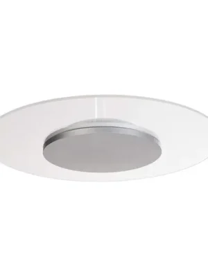 Poslední Šance Stropní svítidlo Zaniah LED, 360° světlo, 24 W, stříbrná barva