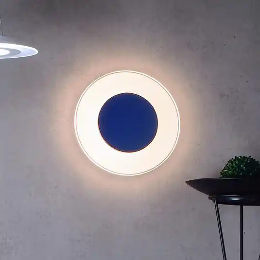Stropní svítidlo Zaniah LED, 360° světlo, 24 W, modré Nová Kolekce