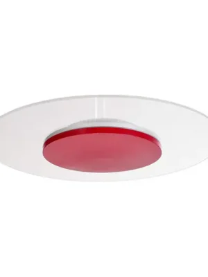 Stropní svítidlo Zaniah LED, 360° světlo, 24 W, červené Nejlepší Volba