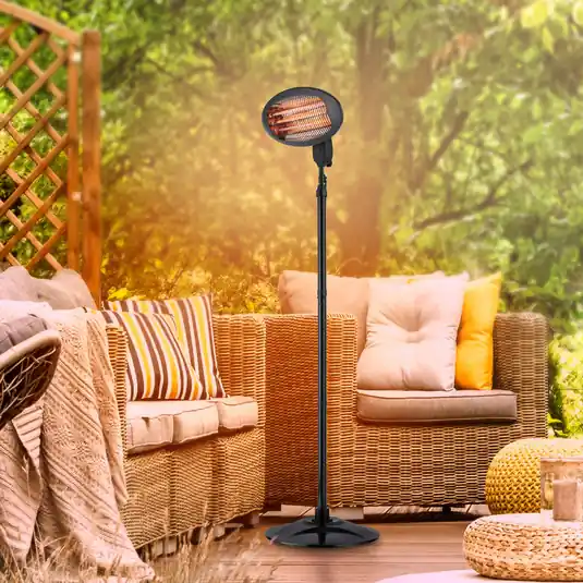 Vysoce Kvalitní Topné těleso Glow, IP34, 650W/1350W/1500W