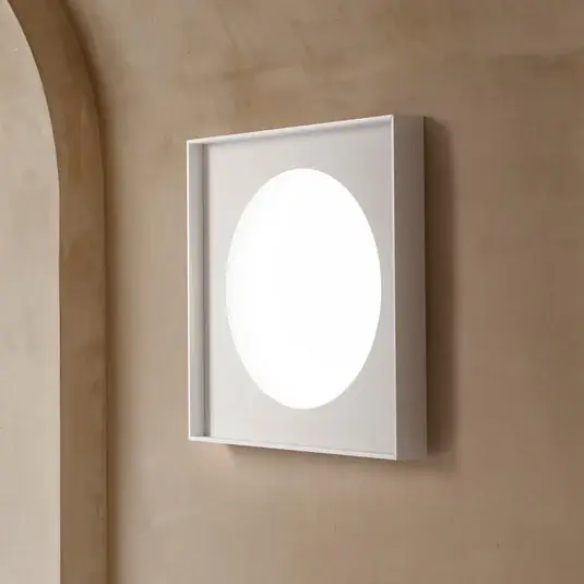 Nástěnné svítidlo Luceplan Cassette LED phase cut 40x40cm Super Cena