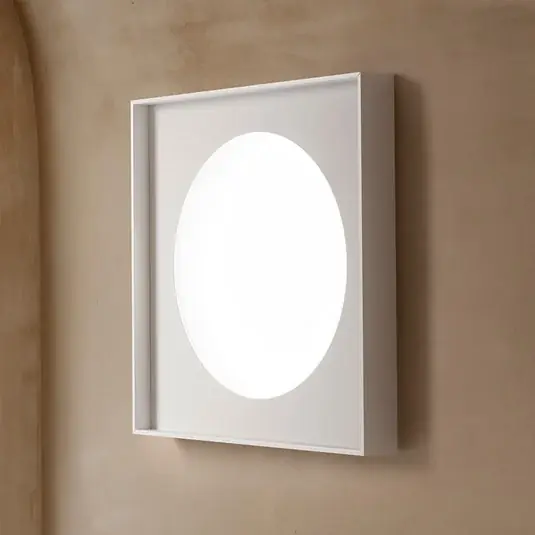 Jen Po Omezenou Doba Nástěnné svítidlo Luceplan Cassette LED phase cut 60x60cm