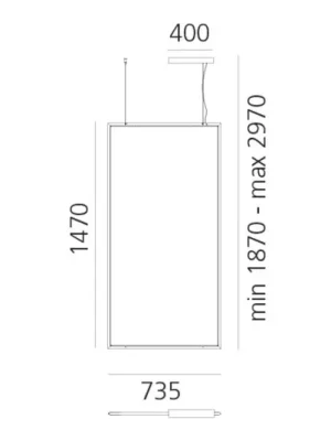 Artemide Discovery Rectangular DALI černá CCT Ihned K Objednání