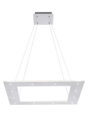 Poslední Šance Závěsné světlo PURE Cosmo, hliník, 50 cm, CCT, dálkové ovládání