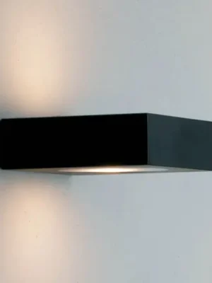 Rychlé Dodání Nemo Fix LED nástěnné světlo nahoru/dolů TRIAC černé