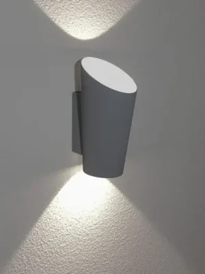 LED venkovní nástěnné svítidlo Vista, tmavě šedá Sezónní Sleva
