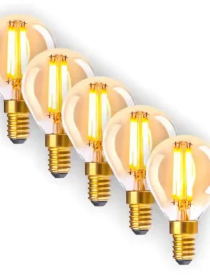Objednat Nyní LED žárovka E14 3,9W 313lm teplá bílá stmívací 5ks