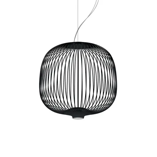 Nejprodávanější Foscarini Spokes 2 piccola závěs stmívatelné černá