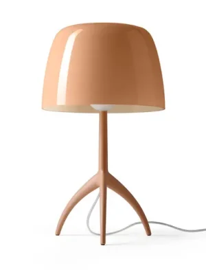 Foscarini LED stolní lampa Lumiere Nuances, 35 cm, růžová, stmívatelné. Hit Sezóny