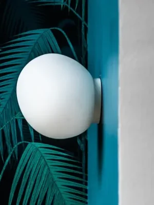 Časově Omezené Foscarini Gregg piccola nástěnné světlo bílá IP40