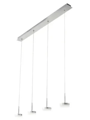 LED závěsné světlo Dunk, čtyři zdroje Rychlé Dodání