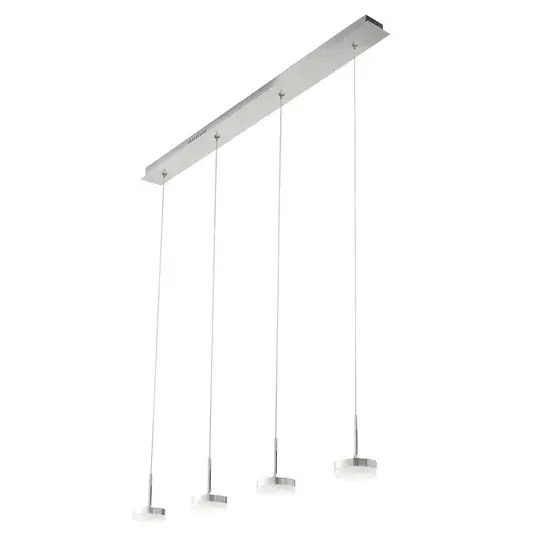 LED závěsné světlo Dunk, čtyři zdroje Rychlé Dodání