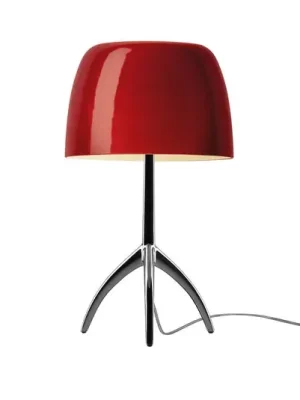 Poslední Šance Foscarini Lumiere piccola černá/červená stmívač