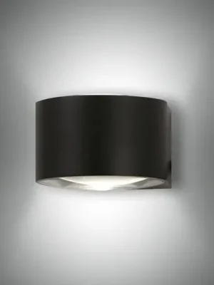 LED venkovní nástěnné svítidlo Lao, černá Vysoce Kvalitní