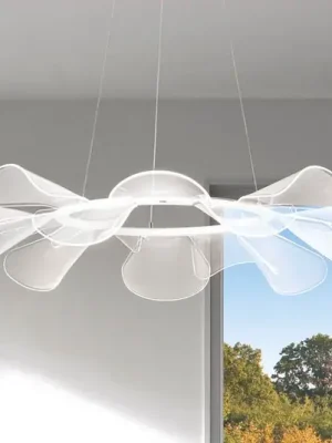 Kup Teď LED závěsné světlo Sylvie, kulaté, Ø 72 cm