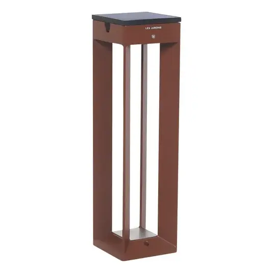 LED solární světlo Borne se senzorem 45 cm, corten Originální