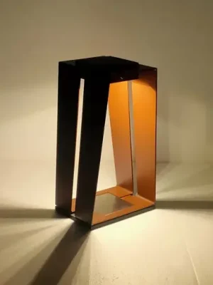 Nejlepší Volba Skaal LED solární lucerna se senzorem, corten, 40 cm