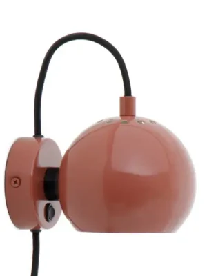 Sezónní Sleva FRANDSEN nástěnné svítidlo Ball Magnet, červené