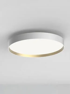 Levný LOOM DESIGN LED stropní svítidlo Lucia, bílá/zlatá barva Ø 60 cm