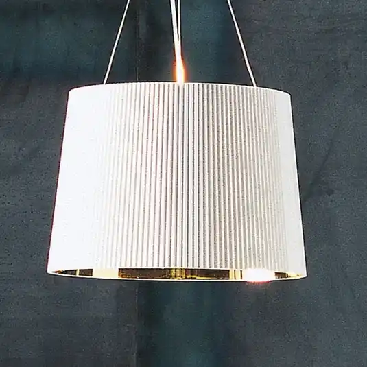 Akční Cena Kartell Gé LED závěsné světlo, bílá/zlatá