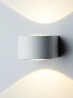 LOOM DESIGN Frey LED nástěnné svítidlo IP65 2x6W bílé Poslední Šance
