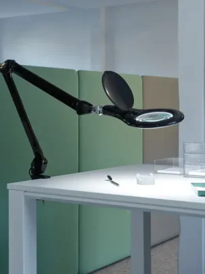 Akční Cena LED zvětšovací lampa MAULmakro, černá, výška 50 cm