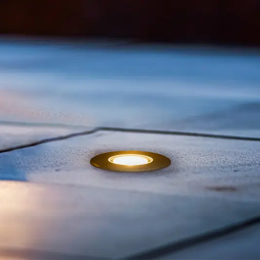BRUMBERG Hybride Flat LED vestavné podlahové svítidlo, 11 cm Nízká Cena